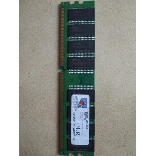Barrette mémoire 512Mo DDR512PC400 SQP050510