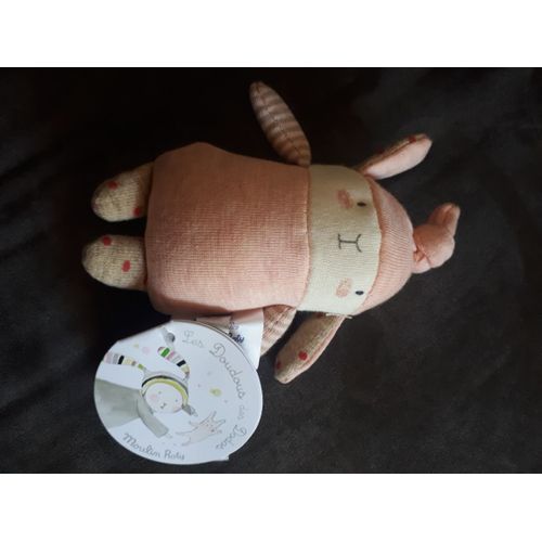 Hochet Petit Lapin Lulu Les Petits Dodos - Moulin Roty