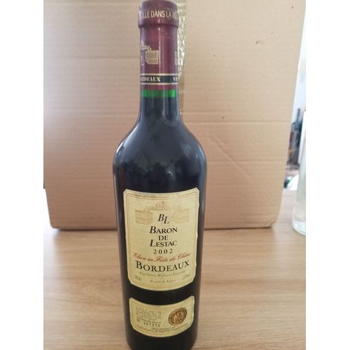 Bordeaux Rouge Baron De Lestac 2002