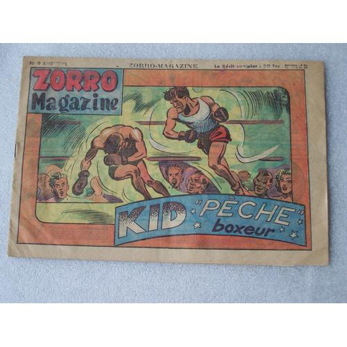 Zorro Magazine N° 9 Kid Pêche Boxeur