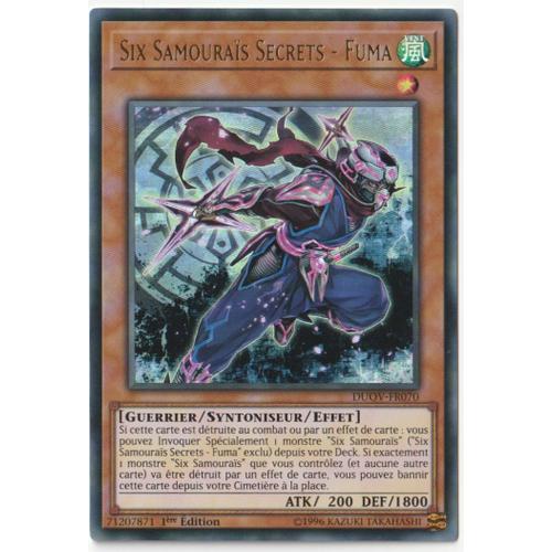 Yugioh! Six Samouraïs Secrets - Fuma (Duov-Fr070)