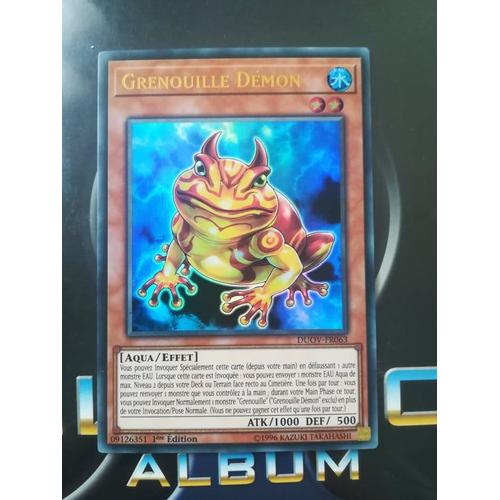 Yu-Gi-Oh ! Grenouille Démon Duov-Fr063