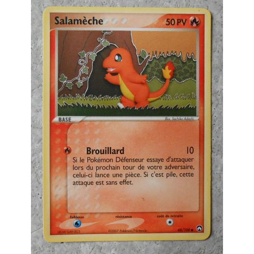 Salamèche 48/108 Set Ex Gardiens Du Pouvoir Fr