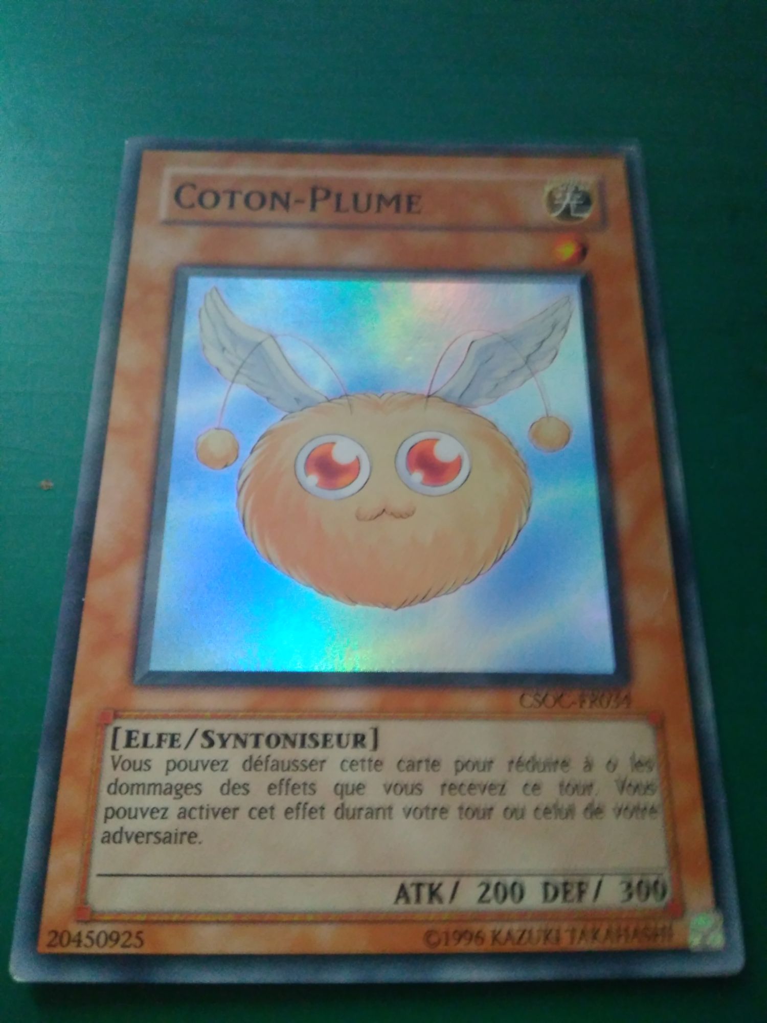 Yu-Gi-Oh! - Csoc-Fr034 - Coton-Plume - Super Rare