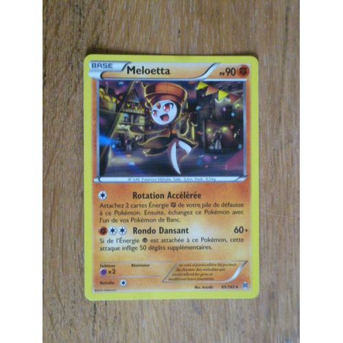 (1) Meloetta (85/162) Pokemon