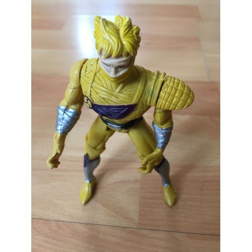 Figurine Bioman Touareg Jaune Articulé - 16 Cm