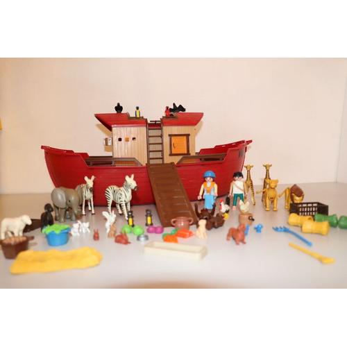 Playmobil 3255 pièce détaché bateau arche de Noé vide - Label Emmaüs