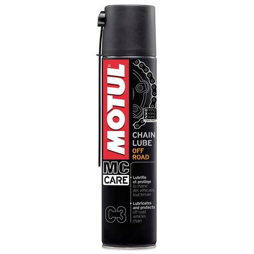 Dégrippant - Lubrifiant Motul C3 Chain-Lube Off-Road Aerosol 400ml