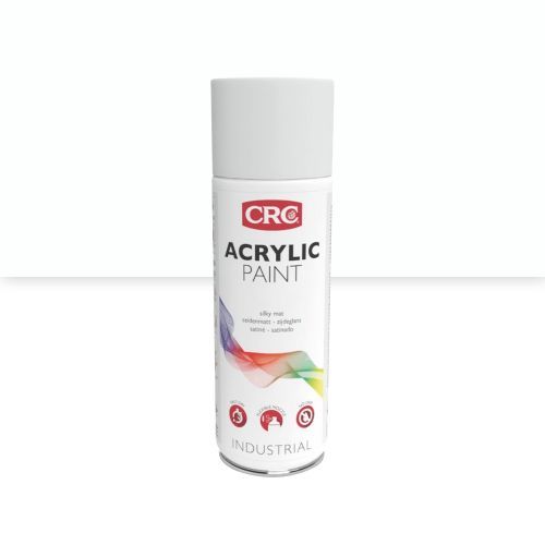 Peinture acrylique de finition blanc trafic - aérosol 400 ml CRC