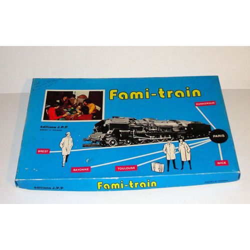 Rami Train Jeu De Societe Jpp Ancien Grande Boite