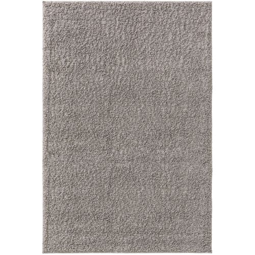 Tapis Shaggy À Poils Longs Soho Gris Clair 200x250 Cm - Tapis Doux Pour Salon