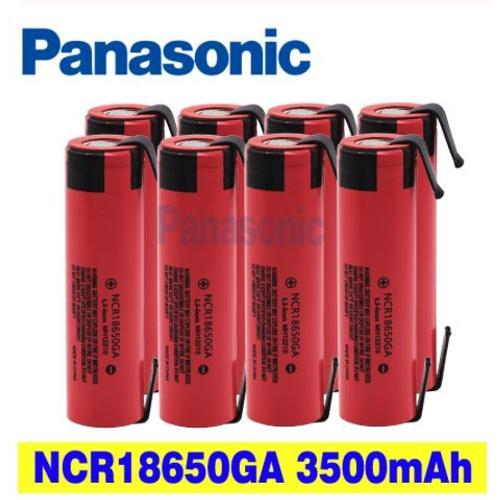 Panasonic original NCR 18650GA 30A décharge 3.7V 3500mAh