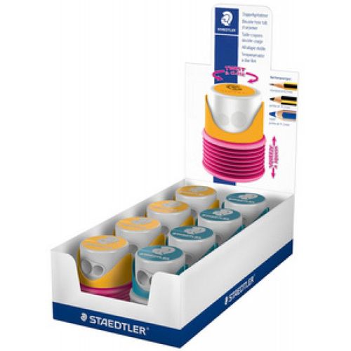 Staedtler Staedtler Doppel-Spitzdose Twist & Close, 8er Display