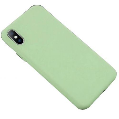 Coque Silicone Gel Pour Iphone Xs Max Verte