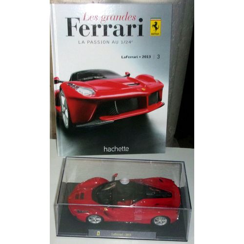 Voiture Laferrari 2013 - Collection "Les Grandes Ferrari" N°3 --Hachette
