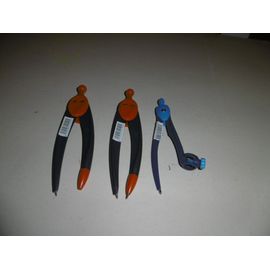 Lot De 3 Compas Plastique Maped Mines Et Bague