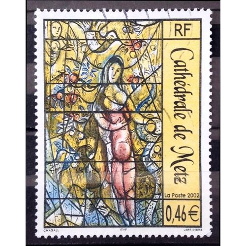 Cathédrale De Metz 0,46 (Superbe N° 3498) Obl - France Année 2002 - N28458