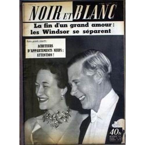 Noir Et Blanc N° 675 Du 04/02/1958