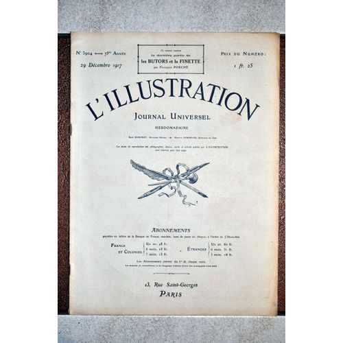 L'illustration N° 3904 - 29 Decembre 1917 - Jeune Soldat Américain - Front Italien ...