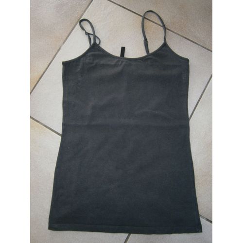 Debardeur Gris Anthracite Taille S Marque Naf Naf