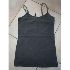 Debardeur Gris Anthracite Taille S Marque Naf Naf