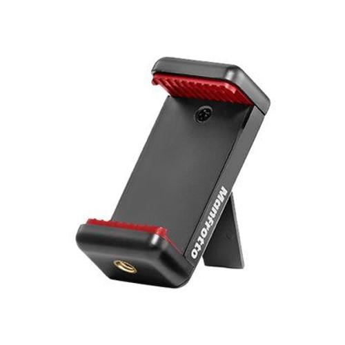 Manfrotto Universal Smartphone Clamp with ? thread connections - Support pour téléphone portable - noir