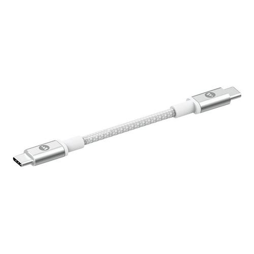 mophie - Câble USB - 24 pin USB-C (M) pour 24 pin USB-C (M) - 1.5 m - blanc