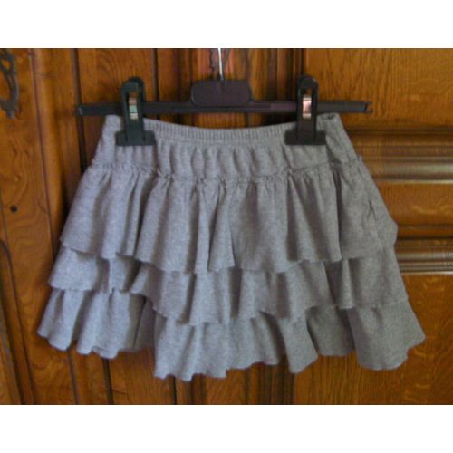 Jupe Grise Petit Bateau - Taille 8 Ans