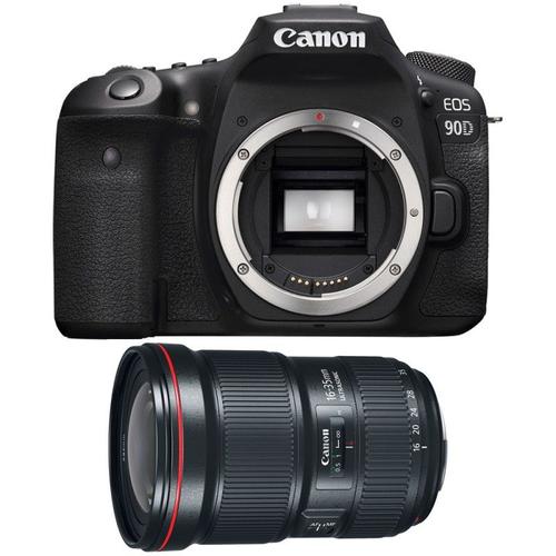 Canon EOS 90D + EF 16-35mm f/2.8L III USM | Garantie 2 ans