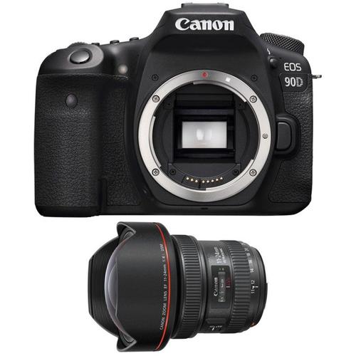 Canon EOS 90D + EF 11-24mm f/4L USM | Garantie 2 ans