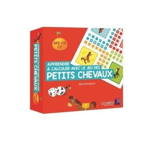 Apprendre À Calculer Avec Le Jeu Des Petits Chevaux Ms-Gs-Cp Et Enseignement Spécialisé - Contient 3 Plateaux De Jeu, 36 Pions, 6 Dés