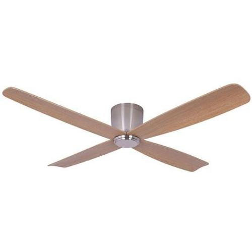 Ventilateur sans lumière Chrome 4 Teak p Lucci Air 210987