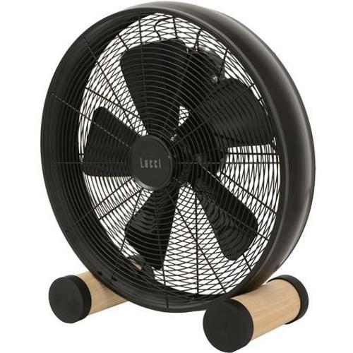 Ventilateur de sol Breeze 41 cm Noir Lucci Air 213122EU