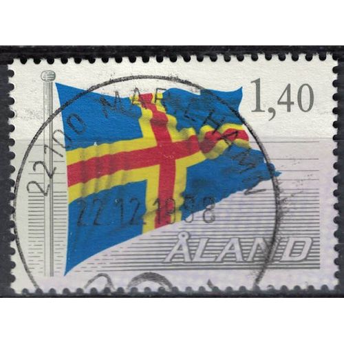 Iles Aland 1984 Oblitéré Used Drapeau De L'archipel Su