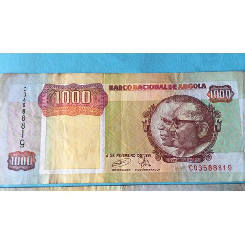 Billet Angola 1000 Kwanzas