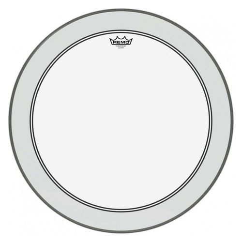 Remo P3-1324-C2 - Peau Powerstroke 3 Transparente De 24" Pour Grosse Caisse
