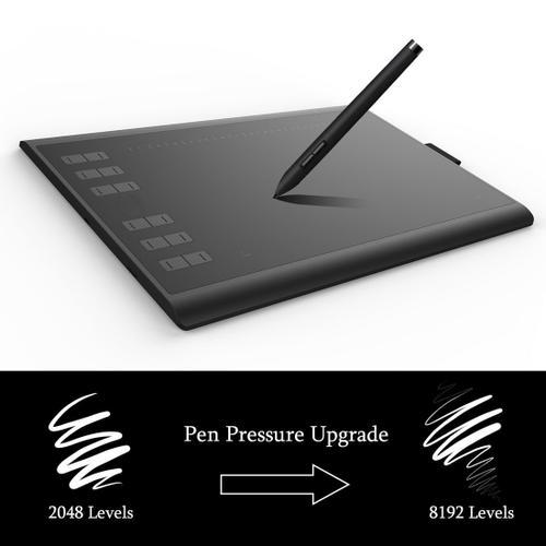 Tablette Graphique Pro 12 Pouces Windows Mac Art 5080 Lpi Stylet