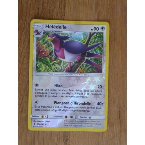 Carte Pokémon Française Reverse 104/ 145 Heledelle Gardiens Ascendants