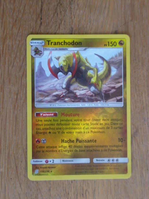 Carte Pokemon Tranchodon Brillante 150 Pv Harmonie Des Esprits 156 236 Rakuten Carte Pokemon Tranchodon Brillante 150 Pv Harmonie Des Esprits 156 236 Rakuten