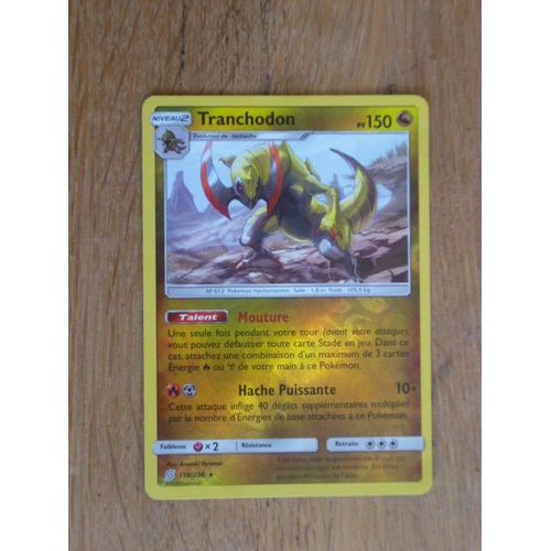 Carte Pokemon Tranchodon Brillante 150 Pv Harmonie Des Esprits 156/236