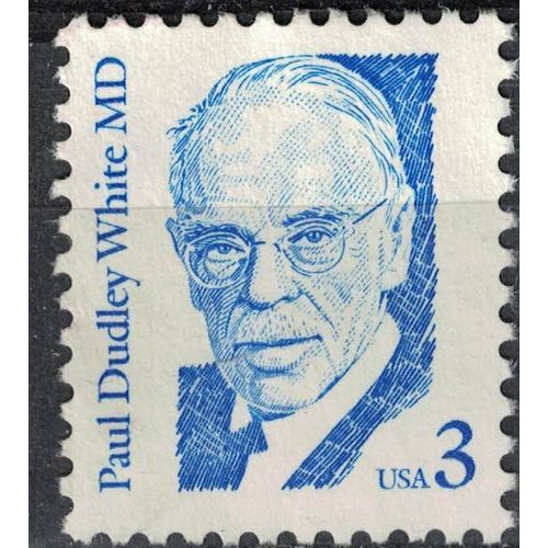 Etats Unis 1986 Used Dr. Paul Dudley White Médecin Cardiologue