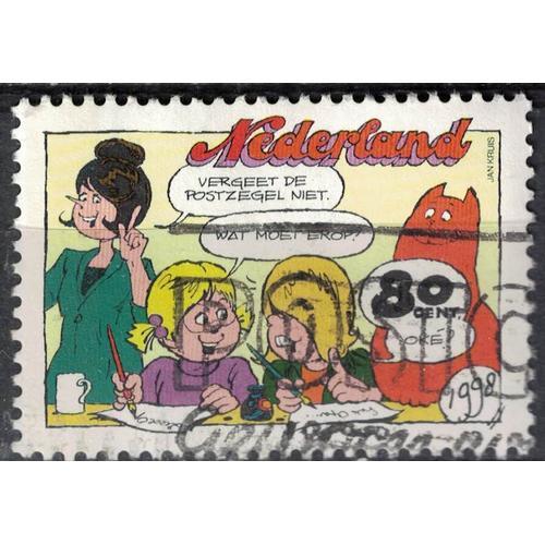 Pays Bas 1998 Oblitéré Used Bande Dessinée Jan Jans Et Les Enfants Cathy Et Jeremy Écrivent Une Lettre Su