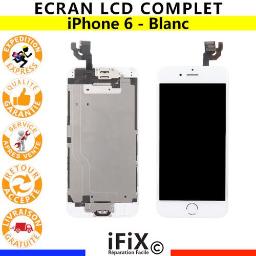 Ecran Lcd Vitre Tactile Blanc - Iphone 6