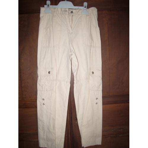 Pantalon Beige Taille 10 Ans