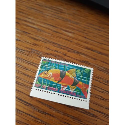 Timbre Poisson Guinée Équatoriale Tp18