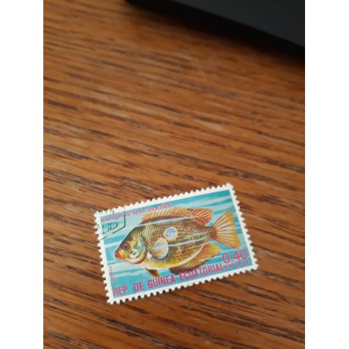 Timbre Poisson Guinée Équatoriale Tp18
