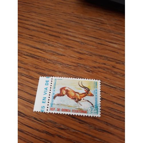 Timbre Animaux Protection De La Nature Guinée Équatoriale Tp18