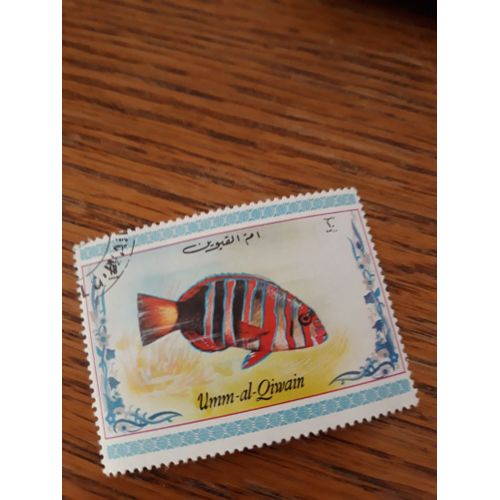Timbre Poisson Umm Al Qiwain Émirat Tp18