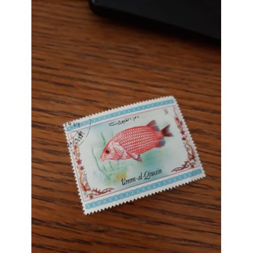 Timbre Poisson Umm Al Qiwain Émirat Tp18
