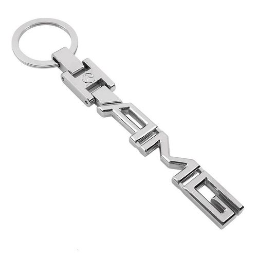 Porte-Clés En Métal Logo Amg Mercedes A/B/C Clk Slk Gla Gle Amg Gt ++
